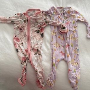 PoshPeanut Baby girl onsie 0-3 months